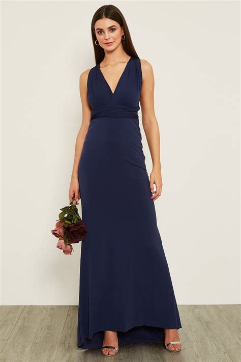 Navy Long Dress Occasions