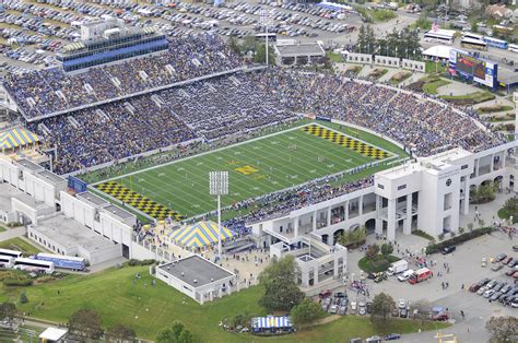 Navy Midshipmen Football Field View