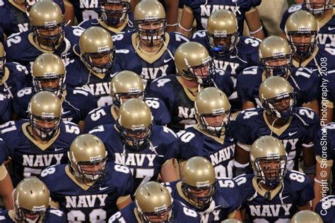 Navy Midshipmen Team Photo