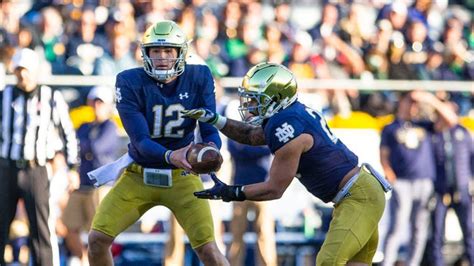 Navy vs Notre Dame Statistics