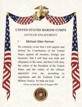 Meaning Of The Navy Oath Of Enlistment