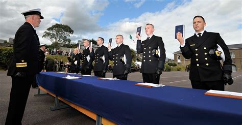 Navy Officer commissioning