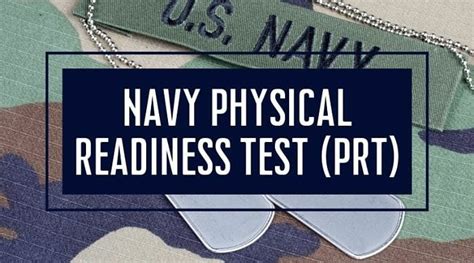 Preparing for the Navy PRT