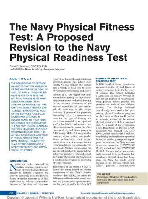 Navy PRT Remedial Fitness