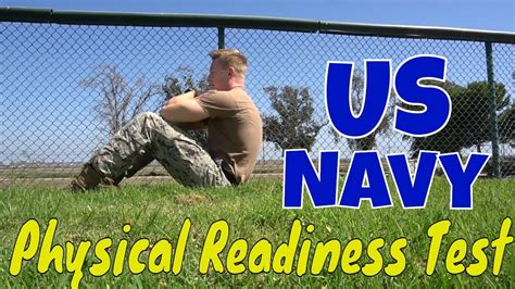 Navy PT Test Training Tips