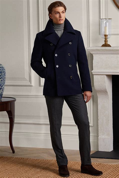 Navy Pea Jacket Trends