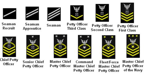 Navy Petty Officer First Class Rank