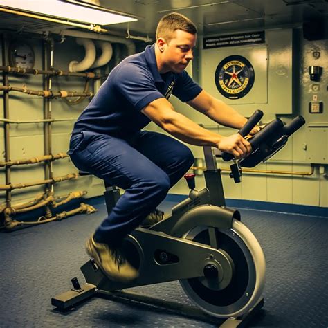 Navy Physical Training Bike