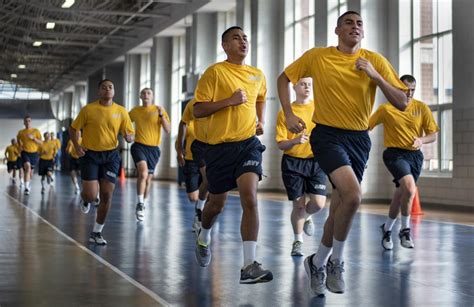 Navy Physical Training Running