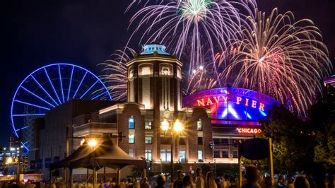 Navy Pier Fireworks Display