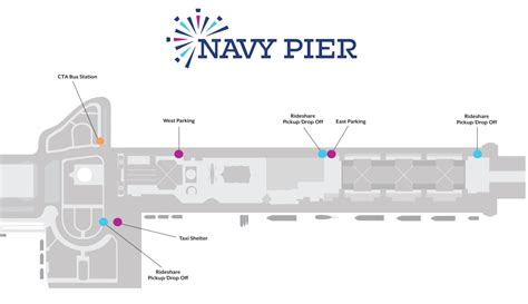 Navy Pier Parking Map