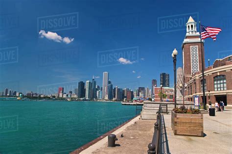 Views of Navy Pier from the Sable Hotel