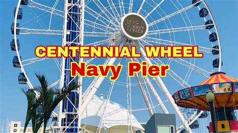 Navy Pier Wheel at sunset