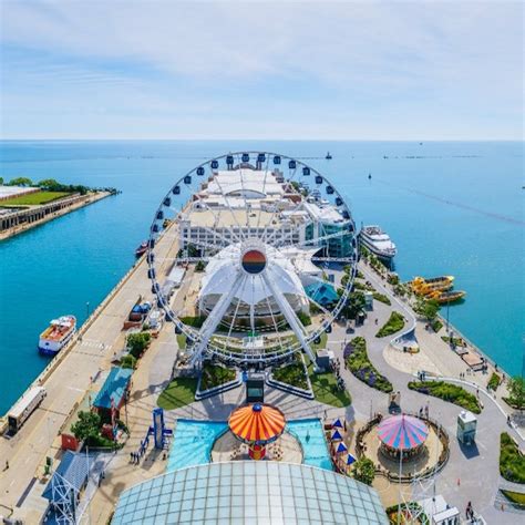 Navy Pier Wheel gondola