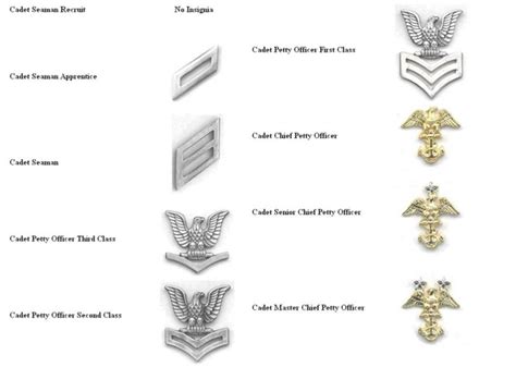 Navy ROTC Ranks