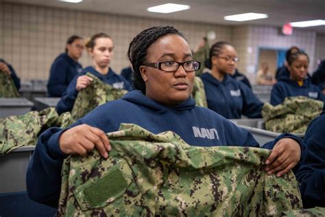 Navy Recruits during Boot Camp