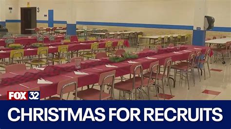 Navy Recruits Christmas Dinner