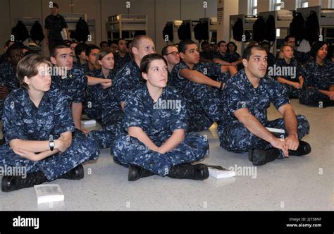 Navy Recruits Taking Psychological Evaluation