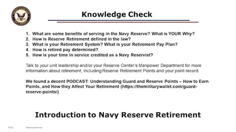 Benefits of Serving in the Navy Reserve