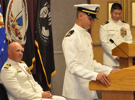 Navy Reserve Officer Commissioning Ceremony