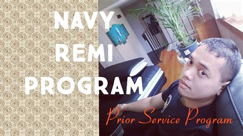 Navy Reserve Prior Service Program