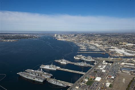 Navy Reserve ship in port