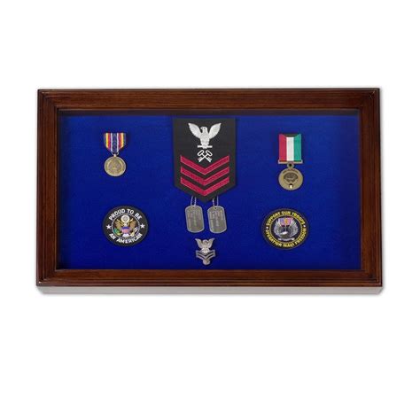 Navy Ribbon Display