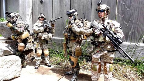 Navy SEAL Green Team in Camouflage