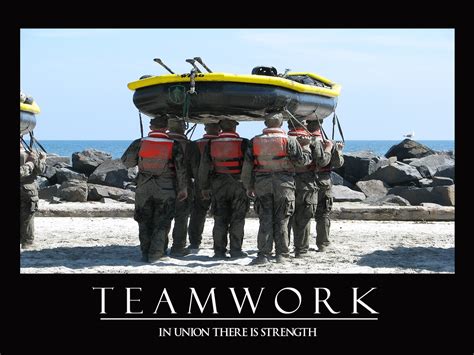 Navy SEAL Teamwork