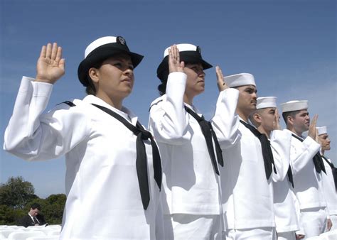 Navy Sailors Taking Oath