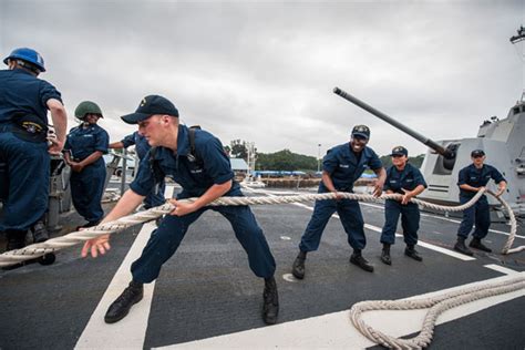 Navy Sailors at Work