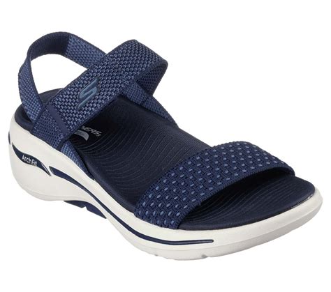 Navy sandals and foot health