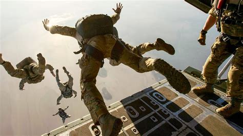 Navy SEAL Parachuting Operations