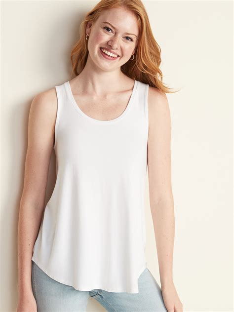 Navy Tank Top Trendy