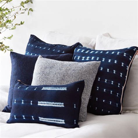 Navy Throw Pillow 9