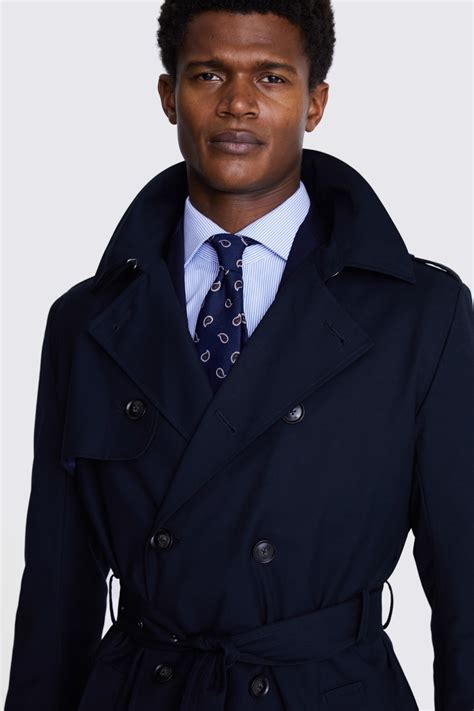 Navy Trench Coat Care