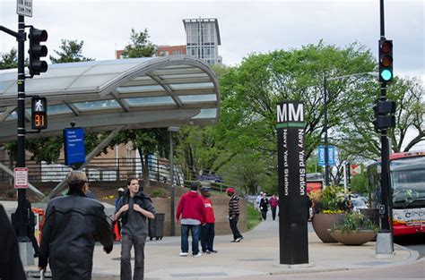 Navy Yard Station Entrance