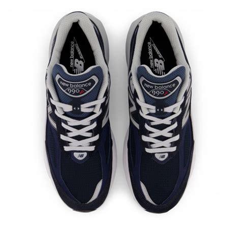 New Balance Navy Foot Types