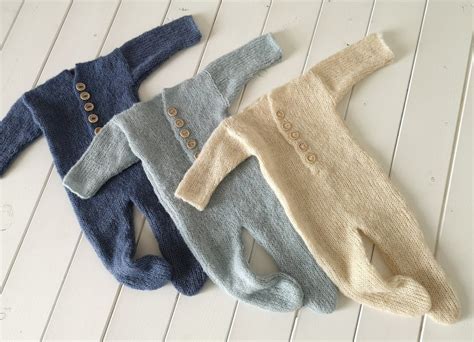 Newborn Footed Rompers