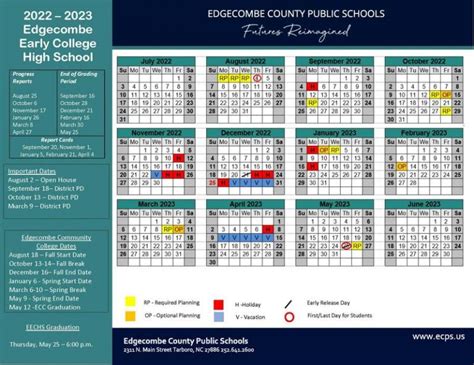 Niagara University Calendar Overview