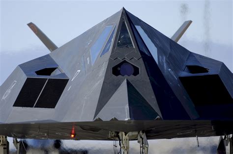 Nighthawk Stealth Bomber in Flight