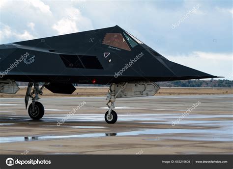 Nighthawk Stealth Bomber Landing