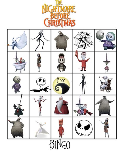 Nightmare Before Christmas Activities