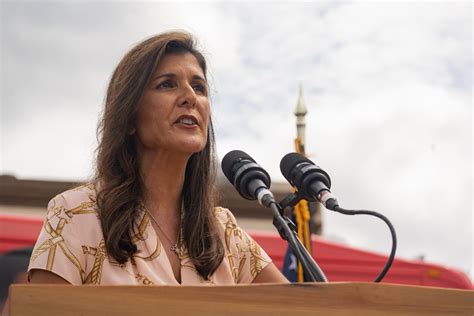 Nikki Haley with Ukrainian Civilians