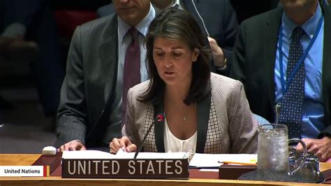 Nikki Haley Emphasizing Ukraine's Sovereignty