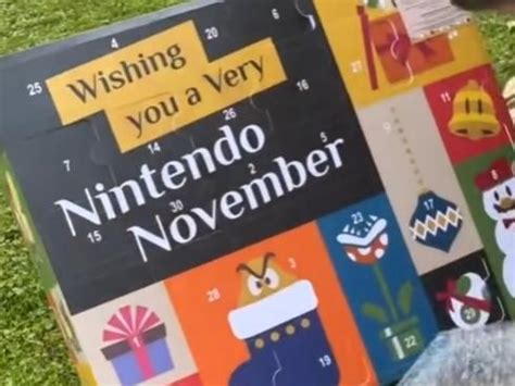 Nintendo November Advent Calendar Countdown Tips