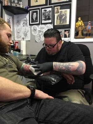 North Jersey tattoo artists at work