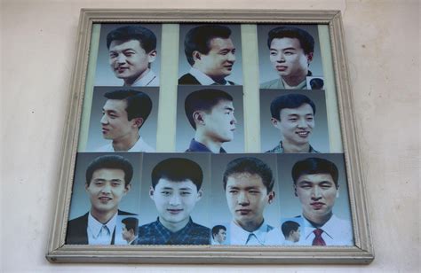 North Korean haircut style