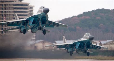 North Korean Air Force aircraft on display