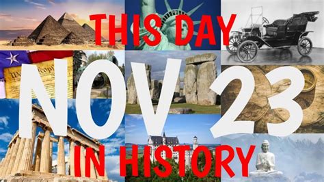 Historical Events on November 23